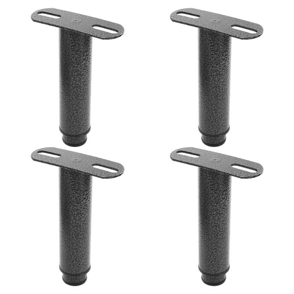 FUEENIRVA 4Pcs Adjustable Bed Support Legs Metal Furniture Feet for 16.0X11.0X4.0in