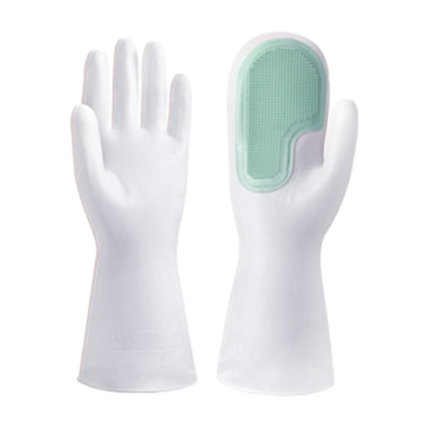 Pisexur Batería de cocina Guantes para lavar platos: evita quemaduras. Guantes reutilizables para lavar platos, accesorios de limpieza para el hogar, ollas, platos y para la cocina del hogar