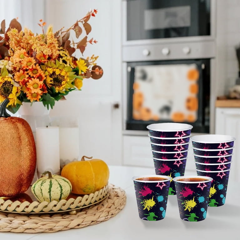 Summercome 16 Pack 2 oz Paper Cups, Mini Mouthwash Cups, Disposable  Bathroom Cups, Small Paper Drinking Cups Espresso Cups for Home Office  Travel ...