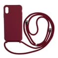 thumbnail image 3 of Phone Shell with Lanyard Set for Smartphones - Dark Red, for Phone 12Pro Max, 3 of 8