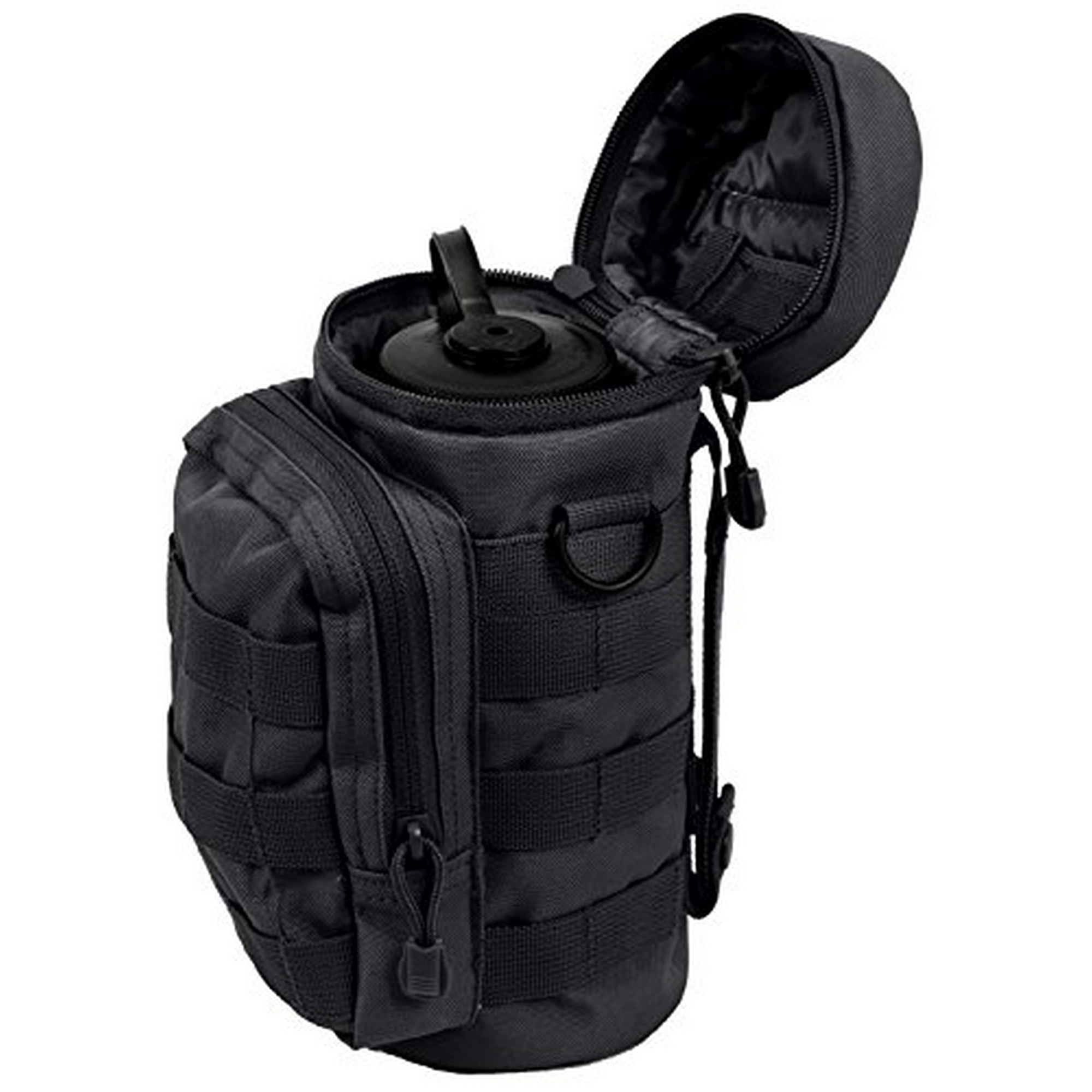 Rothco MOLLE Compatible Water Bottle Pouch Black Walmart