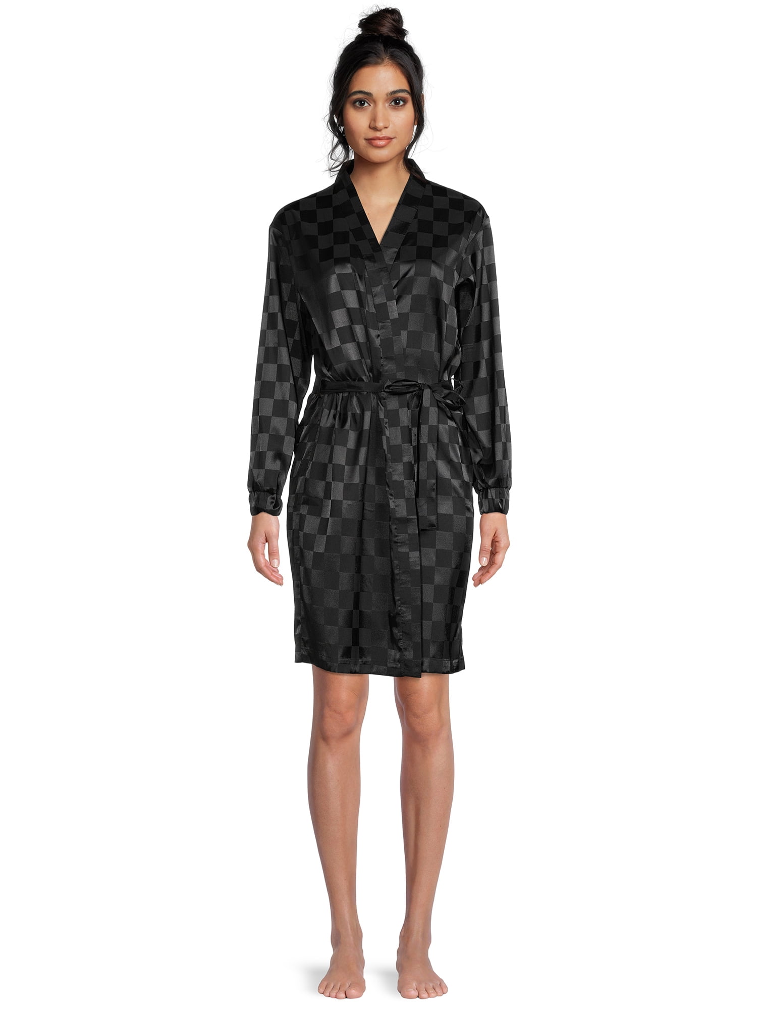 Robe Kimono LFrank By Liseanne Frankfurt Grise - Taille Unique, Sans étiquette De Taille (vérifiez Les Mesures) - Occasion Très Bon état, Légère Et Ajustable
