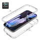 thumbnail image 2 of For Google Pixel 9a Case PC + TPU Gradient Color Mobile Phone Cover - Gradient Blue, 2 of 5