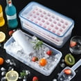 thumbnail image 6 of Wovilon Ice Cubes Tray Silicone Ice Tray Easy Demoulding Ice Tray With Lid Household Refrigerator Ice Tray, 6 of 6