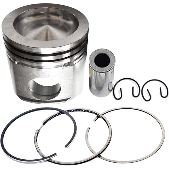 6068 Piston Piston Rings For John Deere 4045 6068 Engine 6068D 6068T 6068H Combustion Chamber 78mm STD 6068 piston Rings set Piston RE521616