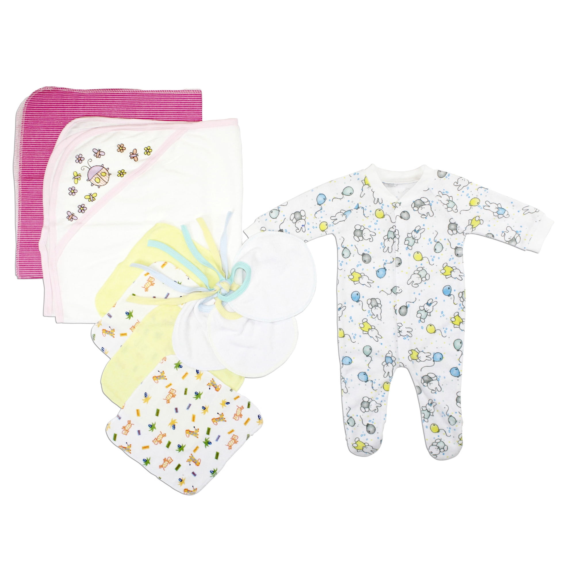 Bambini Summer Baby Shower Layette Gift Set, 11pc (Baby Boys)