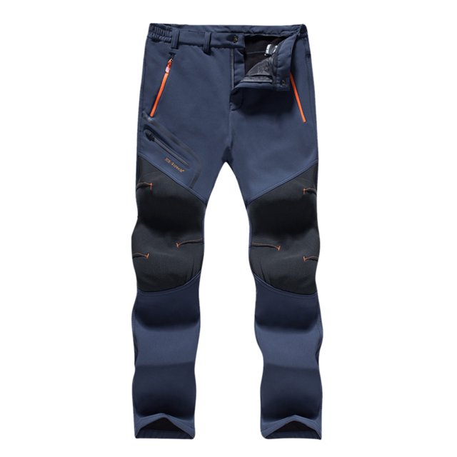 HNMKIU Pantalon Décontracté Extérieur pour Hommes Chaud Coupe-Vent Randonnée Épais pour Activités Aventureuses