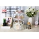 thumbnail image 5 of Organizador de perfumes BOTIDE Diamond Pattern 360, acrílico giratorio, 5 of 7