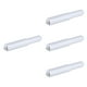 thumbnail image 4 of Soporte para papel higiénico de 4 piezas con varillas de resorte, rodillo con resorte, resistente y ajustable. Blanco, 4 of 9