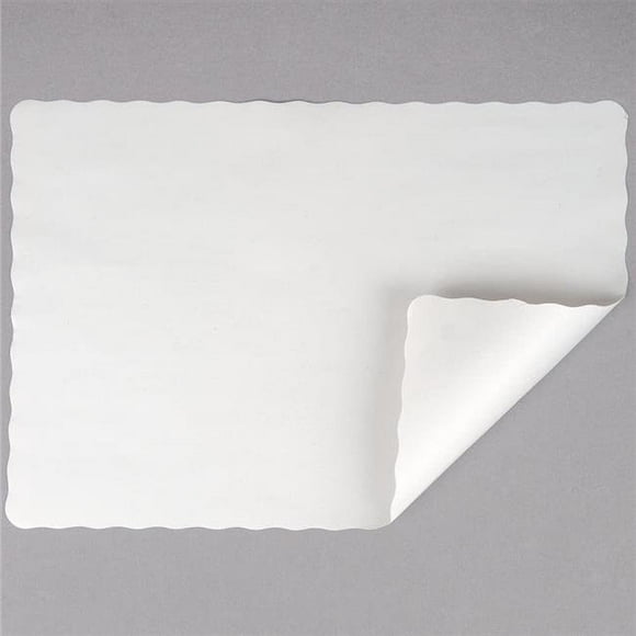 Laminated LP100 10 x 14 Po Sets de Table en Papier Blanc Coloré - Étui de 1000