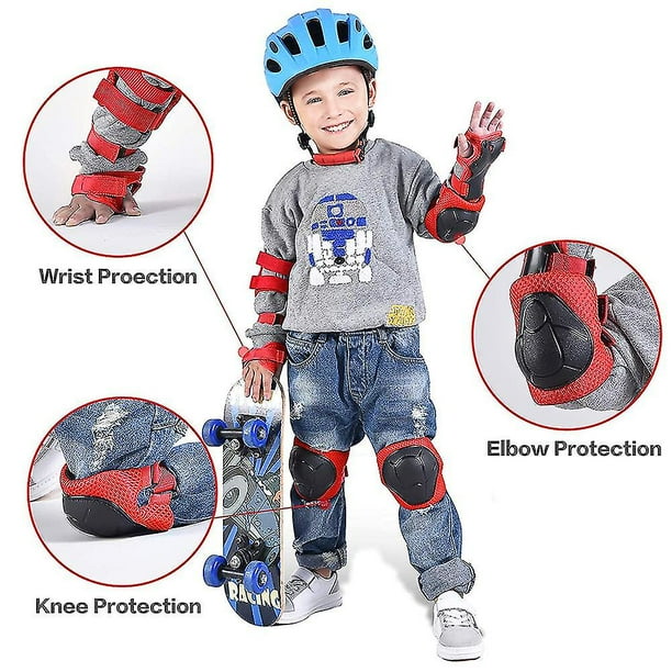 Rodilleras coderas y protectores para ninos para patinaje ciclismo bicicleta patinaje sobre ruedas patinete equipo de proteccion para ninos y ninas de 3 a 8 anos Walmart en linea