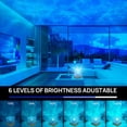 thumbnail image 4 of AIR-Ocean Wave Projector Lamp, Water Ripple Lamp Night Light, 16 Colors Luminorthe Cube Lamp for Party Mood Lighting with Remote Control, Ocean Aurora Lamp for Girls Bedroom Gifts, 4 of 4