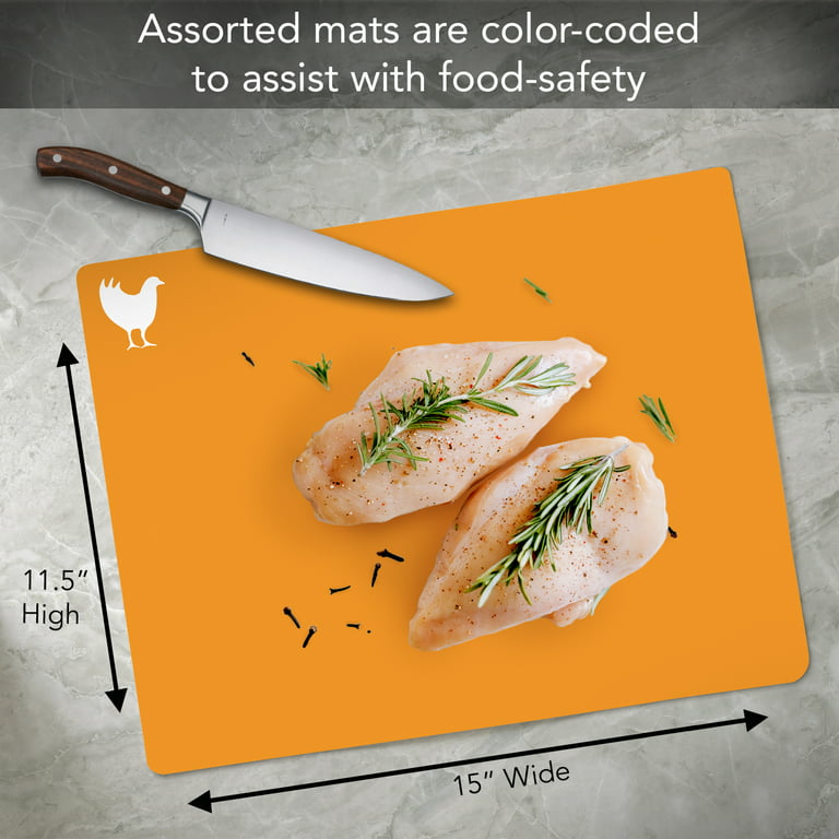 Counterart Chop Food Service Grade Flexible Cutting Mat, 20 by 30-Inch