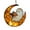 B, variant on Halloween Ghost Acrylic Suncatcher Ornaments, 5.9" Cute Book Moon Ghost Hanging Decor, Mild Spooky Halloween Graduation Window Mirror Pendant Gift