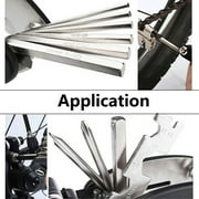 BE-TOOL 16-in-1 Tools Kit for Bicycle Multifunctional Bicycle Tool Repair Set Bike Replacement Accessories with Wrench and Screwdriver Black