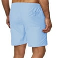 thumbnail image 2 of Gubotare Casual Shorts for Men Men's Classic-Fit Cargo Short Casual Summer Shorts in Big & Tall (Light Blue,XL), 2 of 5