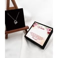 thumbnail image 3 of Soulmate Gift Necklace, Birthday Gift Necklace For Soulmate, Anniversary Gift Necklace, Solitaire Gift Necklace, Wife Gift, Girlfriend Gift Necklace,, 3 of 7