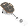 thumbnail image 3 of Retractable Badge Reel Holder ID Badge Holder Clip Reusable Badge Reel for Nurses Students, 3 of 5