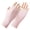 Leaked pink, variant on Sunshade Ice Silk Breathable Gloves Ice Silk Long Thin Driving Gloves Sun Protections Gloves Nonslip Mittens Easy to Use