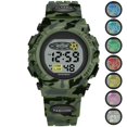 thumbnail image 1 of Reloj Deportivo Digital ANGGREK LED 7 Colores Resistente Al Agua Para Niños, 1 of 8