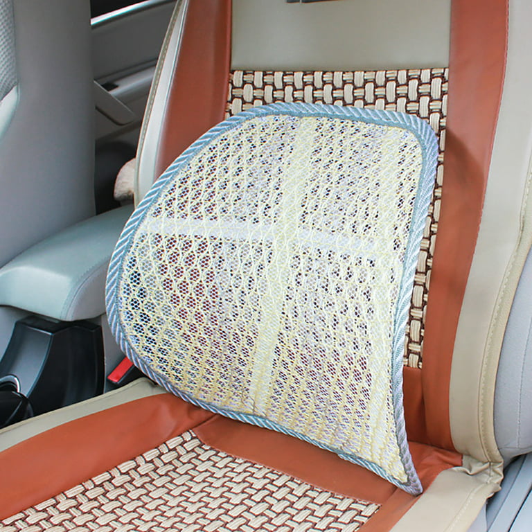 Travelwant Lumbar Support, Car Back Support Mesh Double Layers Ergonomic Designed for Comfort and Lower Back Pain Relief - Car Seat Lumbar Support for