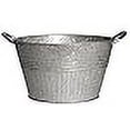thumbnail image 3 of Robert Allen 212002 12 in. Galvanized Round Tub Planter, 3 of 3