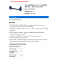 thumbnail image 2 of Rear Right Sway Bar Link - Compatible with 2013 - 2020 GS350 2014 2015 2016 2017 2018 2019, 2 of 2