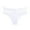 White, variant on IROINNID Underwear For Women At Hip Seamless Sexy Stretch Mesh Panties T Panties Mid Oversize Panties Solid Color Panties