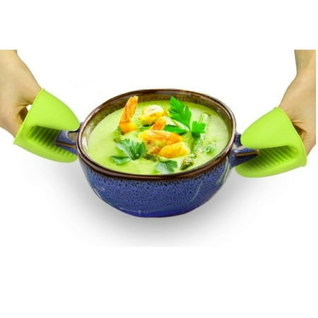 2-Pack Heatproof Silicone Multipurpose Pot Holders Oven