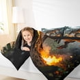thumbnail image 4 of Feelyou Dinosaur Animal Twin Comforter Sets, Teens Kids Boys Girls Bedding Set, 2 Pieces, 4 of 8