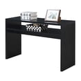 thumbnail image 3 of Convenience Concepts Northfield Deluxe Console Table in Black Wood Finish, 3 of 5