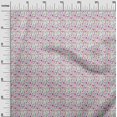 thumbnail image 3 of oneOone Tissu Popeline de Coton Rose Fuchsia Matériel de Robe Florale Tissu Imprimé Tissu au Mètre 42 Pouces de Large, 3 of 5