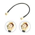 thumbnail image 2 of Unique Bargains RG174 SMA Male to SMA Male RF Coaxial Adapter Connector Copper Cable Extension 6.7 Inch  2pcs, 2 of 4