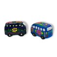 thumbnail image 4 of Set of 2 Mexican Handmade Salt and Pepper Shakers | Hand-Painted Talavera (Volkswagen Bus), 4 of 4