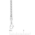 thumbnail image 4 of Men's Silver-Tone Stainless Steel Franco 24" Chain Necklace - Brilliance Fine Jewelry, 4 of 4