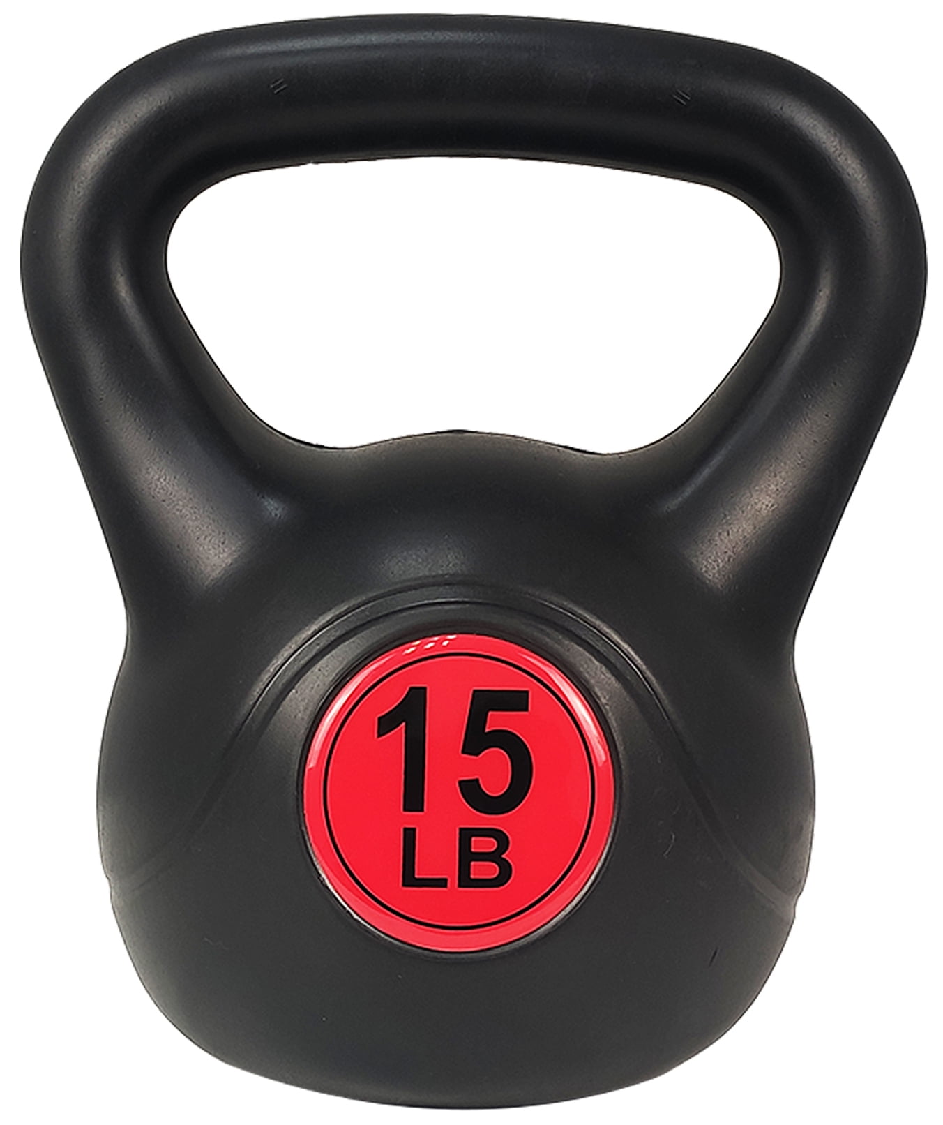 BalanceFrom Wide Grip 3-Piece Kettlebell Exercise Fitness Weight Set, Include 10 Lbs., 15 Lbs., 20 Lbs. - 45lbs