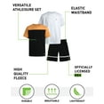 thumbnail image 7 of RBX Boys Active Shorts Set - 3 Piece Boys Athletic Shirts and Kids Fleece Sweat Shorts (8-12), 7 of 7
