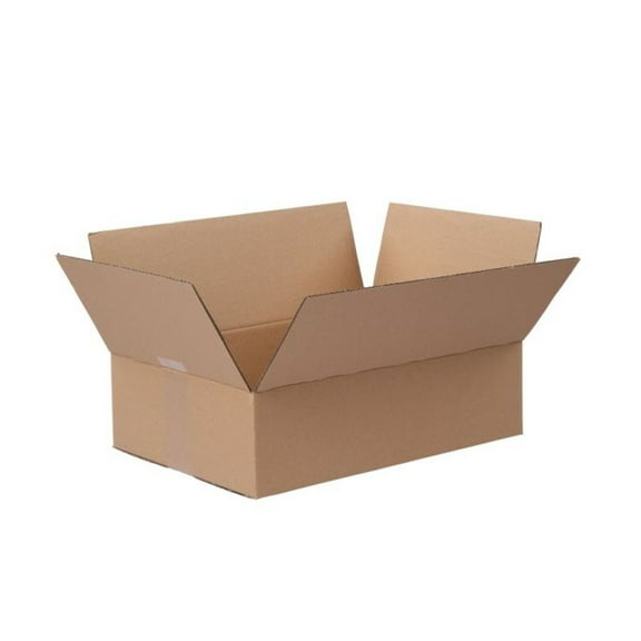 Cardboard Boxes 50 Pack - 14x10x4 inch Shipping Boxes, 3mm Corrugated Mailer Boxes, Yellow Paperboard Boxes for Packaging & Moving as picture