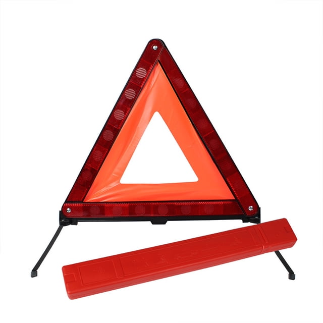 Señales de seguridad de avería de emergencia de carretera de triángulo de advertencia reflectante grande JAMW Sencillez