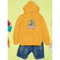 thumbnail image 3 of Cute Hoya Buddy Hoodie Juniors -Smartprints Designs,  Small, 3 of 4