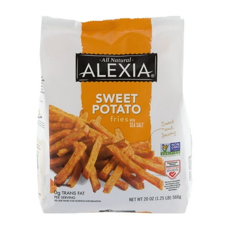 Alexia® All Natural Sweet Potato Fries with Sea Salt 20 oz. Bag
