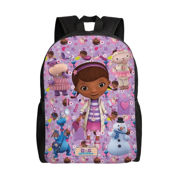 Doc Cute McS-tuffin Lightweight Backpack Laptop Bag Backpacks Daypack Bookbag Travel Camping