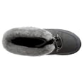 thumbnail image 3 of Fitflop Womens Holly Shearling Lace Up Winter Boot Shoes, Charcoal, US 5, 3 of 9