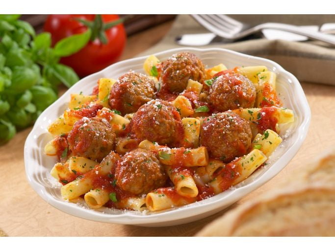 Rosina Food Bella Pork And Beef Meatball 5lbs (PACK OF 2)