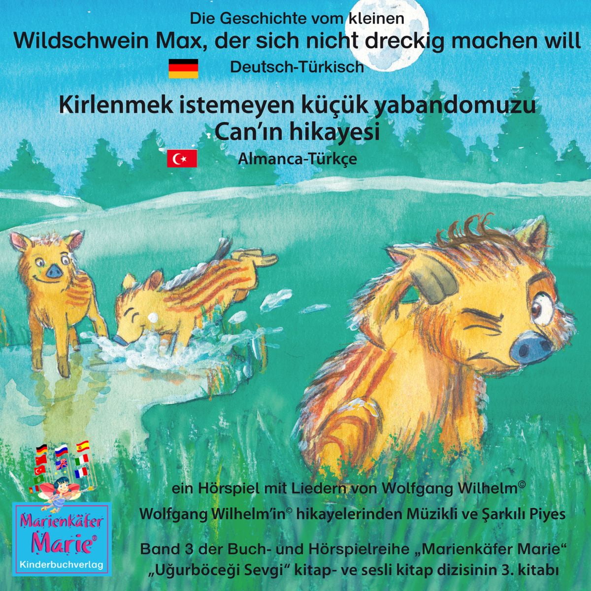 Die Geschichte Vom Kleinen Wildschwein Max Der Sich Nicht Dreckig Machen Will Deutsch Turkisch Kirlenmek Istemeyen Kucuk Yabandomuzu Can In Hikayesi Almanca Turkce Audiobook Walmart Com Walmart Com