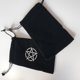 thumbnail image 4 of Bolsa de almacenamiento de tarjetas de oráculo, engrosado Tarots de terciopelo de Luna, accesorios de adivinación de bruja de constelación, bolsa bordada de dados de joyería, 4 of 4