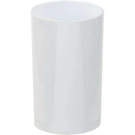 q Plastic Tumbler Bathroom Cup (White)