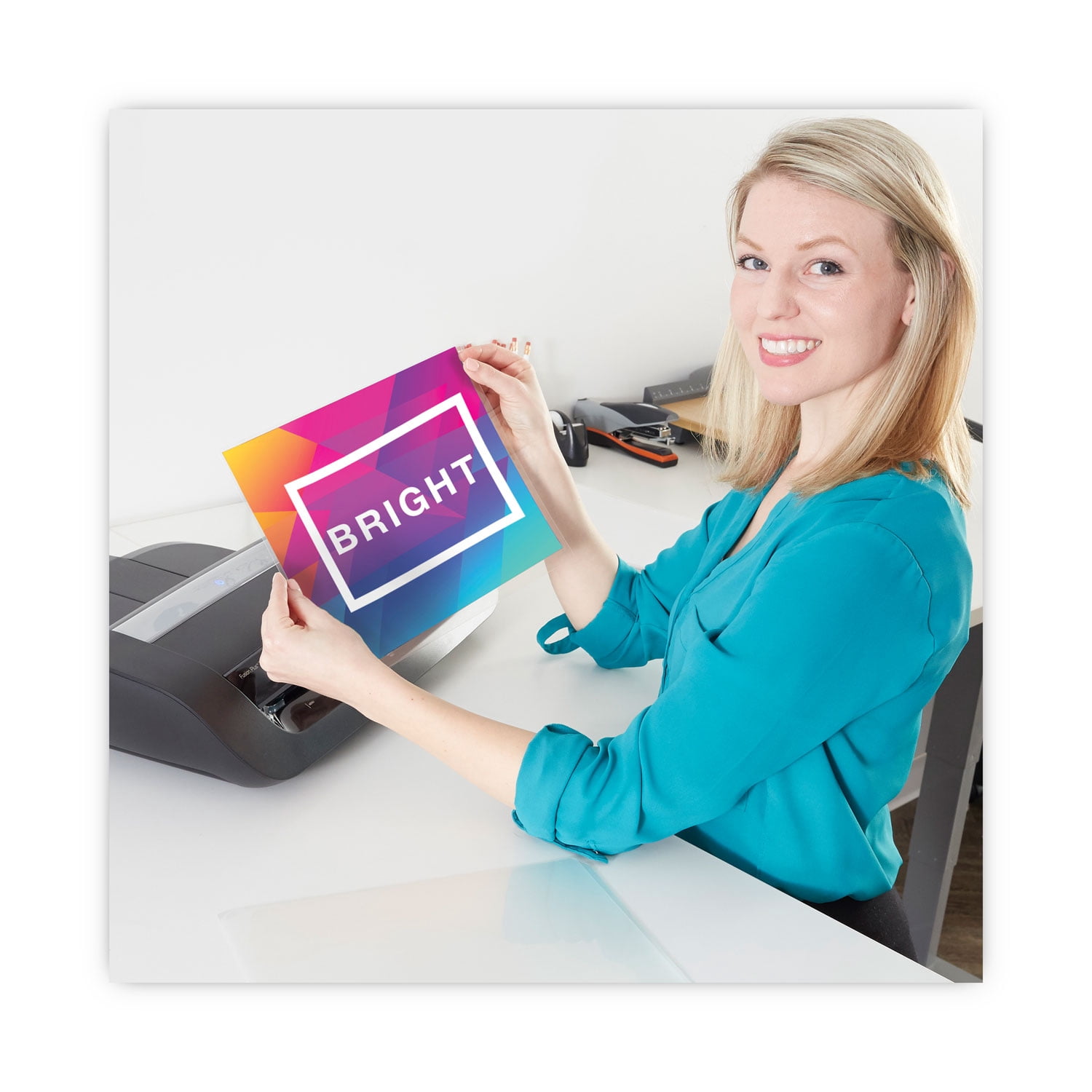 Economy Thermal Laminating Pouches, 3 Mil, 9" X 11.5", Gloss Clear, 200/box | Bundle of 2 Boxes