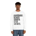 thumbnail image 4 of Granddaddy New Grandpa Fathers Day Sweatshirt, Gifts, Sweater Shirt, 4 of 9
