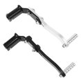thumbnail image 1 of YSNOOWE 2pcs Shift Gear Lever Aluminium Alloy Silver Motorcycle Accessory, 1 of 8